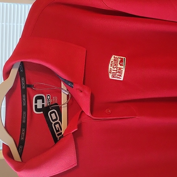 OGIO Hillshire Farm Tyson Work Vendor Rep Shirt Embroidered NWT Sales Manager - Picture 2 of 8